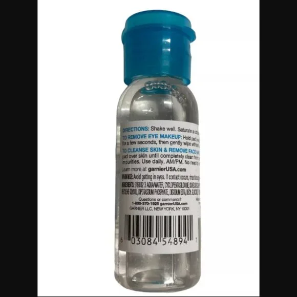 🌈4/$20 Garnier SkinActive Micellar Cleansing Water All in 1 Removes Waterproof - Picture 4 of 6
